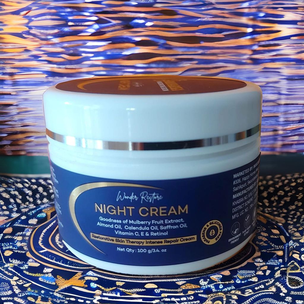 WONDER RESTORE Night Cream MANARIKA Health Care & Wellness Products